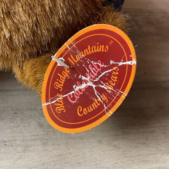 Blue Ridge Mountains Collectible Country Bears 13" Boy Bear with Clothes And tag - Picture 7 of 10